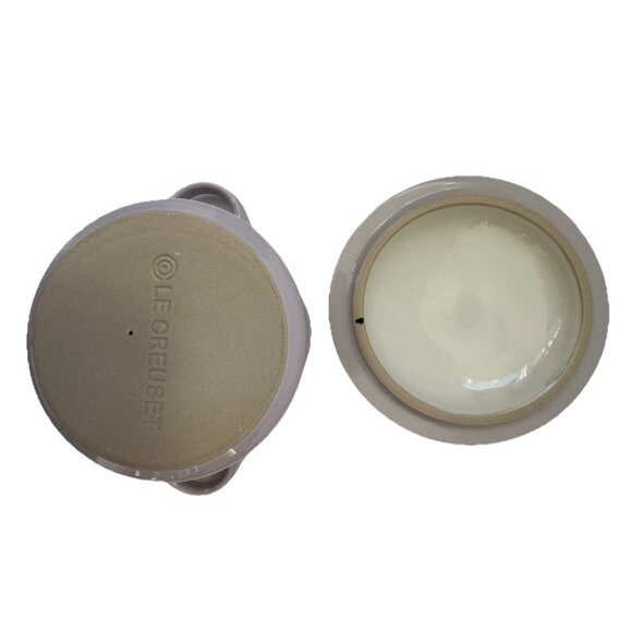 Le Creuset Mini Cocotte Petite Round Casserole 8 oz Stoneware Lavender 0.25L NOS - Picture 8 of 11